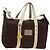 Borsa da viaggio Antigua in tela Louis Vuitton Cup Marrone