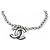 CC Perlen Metall Email Grau Halskette Chanel - Ansicht 10