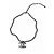 CC Perlen Metall Email Grau Halskette Chanel - Ansicht 5