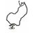 CC Perlen Metall Email Grau Halskette Chanel - Ansicht 6