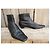 Stivaletti Gucci in pelle nera Nero - vista 3