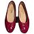 Chanel Ballerinas aus Lackleder Rot