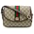 Borsa a Spalla Piccola Gucci Ophidia GG Supreme Marrone Beige