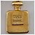Spilla Charm Icona Chanel D'oro - vista 5