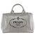 Borsa Prada Canapa in denim grigio chiaro
