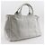 Borsa Prada Canapa in denim grigio chiaro - vista 3