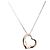 Collana a forma di cuore di 44 cm in platino 950 di Tiffany & Co. Argento
