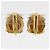 Orecchini a clip placcati in oro Chanel Coco Mark D'oro - vista 3