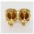Orecchini a clip placcati in oro Chanel Coco Mark D'oro - vista 4