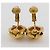 Orecchini a clip placcati in oro Chanel Coco Mark D'oro - vista 5