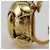 Orecchini a clip placcati in oro Chanel Coco Mark D'oro - vista 6