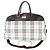 Borsa Boston in tela beige Burberry