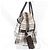 Borsa Boston in tela beige Burberry - vista 3