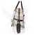 Borsa Boston in tela beige Burberry - vista 4