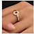 Anello Bulgari Bvlgari 12 diamanti oro rosa D'oro - vista 2