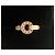 Anello Bulgari Bvlgari 12 diamanti oro rosa D'oro - vista 5