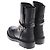 Botas Dior de cuero de ternera liso negro con hebilla CD Talla 40 - vista 2