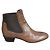 Autre Marque Botines AGL de cuero marrón claro