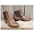 Autre Marque Botines AGL de cuero marrón claro - vista 8