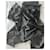 Sciarpa Louis Vuitton modello monogram SHINE M75123 Nero - vista 5