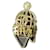 Spilla Chanel Birdcage Oro Gold hardware