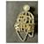 Spilla Chanel Birdcage Oro Gold hardware - vista 3