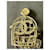 Spilla Chanel Birdcage Oro Gold hardware - vista 6