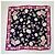 Emanuel Ungaro foulard in seta vintage 1990s Nero Viola scuro - vista 5