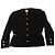 Céline Wolljacke in Schwarz