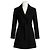 Abrigo de lana de angora "Fatima-G" de Burberry London Negro
