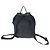 Prada Nylon Tessuto Logo Rucksack Schwarz - vista 2