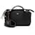 Fendi Calfskin FF Embossed By The Way Mini Boston Bag Black Leather Pony-style calfskin  ref.2559922