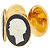 Timeless Bracciale Cameo Chanel D'oro - vista 3