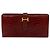 Hermès Hermes Bearn Soufflet Shiny Alligator Long Wallet Brown Bronze - view 2