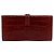 Hermès Hermes Bearn Soufflet Shiny Alligator Long Wallet Brown Bronze - view 3