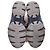 Chanel COCO Mark Tweed Switch Wildleder-Sneaker Braun Schwarz Golden Gelb - Ansicht 8
