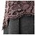 Dolce & Gabbana Dolce&Gabbana Kleid aus Wollmischung mit Spitze Braun Bordeaux - Ansicht 6