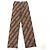 Issey Miyake Hose PLEATS PLEASE PP53-JF904 Braun Rot Grün
