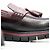 Mocassins de couro Louis Vuitton Marrom - vista 5