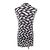 Polyesterkleid ISSEY MIYAKE PP73-JK782 Braun Schwarz - Ansicht 3