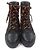 Botas Cortas Hermès de Cuero de Ternera Negro - vista 4