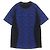 Louis Vuitton Snow Technisches Polyester T-Shirt Schwarz Blau