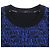 Louis Vuitton Snow Technisches Polyester T-Shirt Schwarz Blau - Ansicht 2