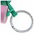 Ring Hermès Portachiavi Hermes Carmen Unodos Anjo Miro Rosa Verde - vista 3