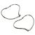 Orecchini a cerchio Open Heart di Tiffany & Co.