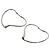 Orecchini a cerchio Open Heart di Tiffany & Co. - vista 2