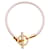 Pulseira Charm Grennan Hermès Rosa Dourado  - vista 2