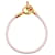 Pulseira Charm Grennan Hermès Rosa Dourado  - vista 3
