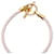 Pulseira Charm Grennan Hermès Rosa Dourado  - vista 4