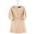 Louis Vuitton Vestido de algodón beige
